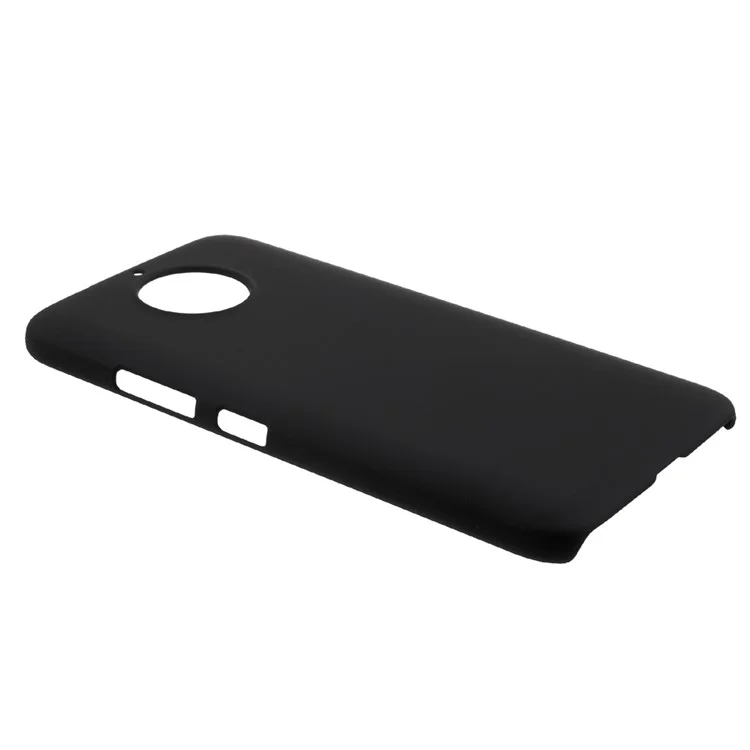 Rubber Coating PC Hard Phone Cover Shell for Motorola Moto G5S Plus - Black