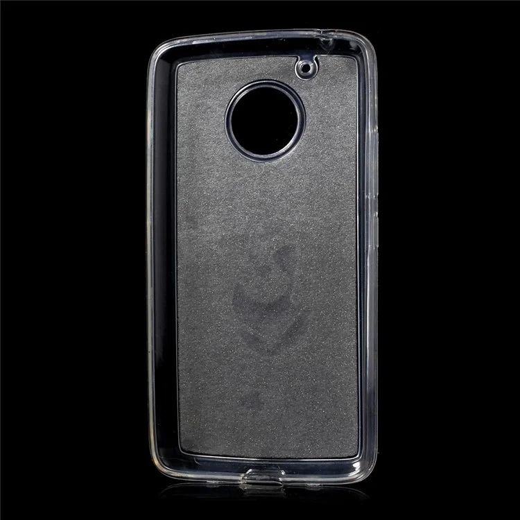 Glittery Powder TPU Shell with Ring Grip Kickstand for Motorola Moto G5 - Rose Gold