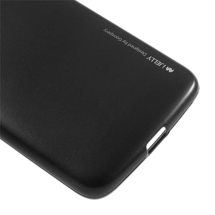 MERCURY GOOSPERY i JELLY Metallic TPU Flexible Case for Motorola Moto G5 - Black
