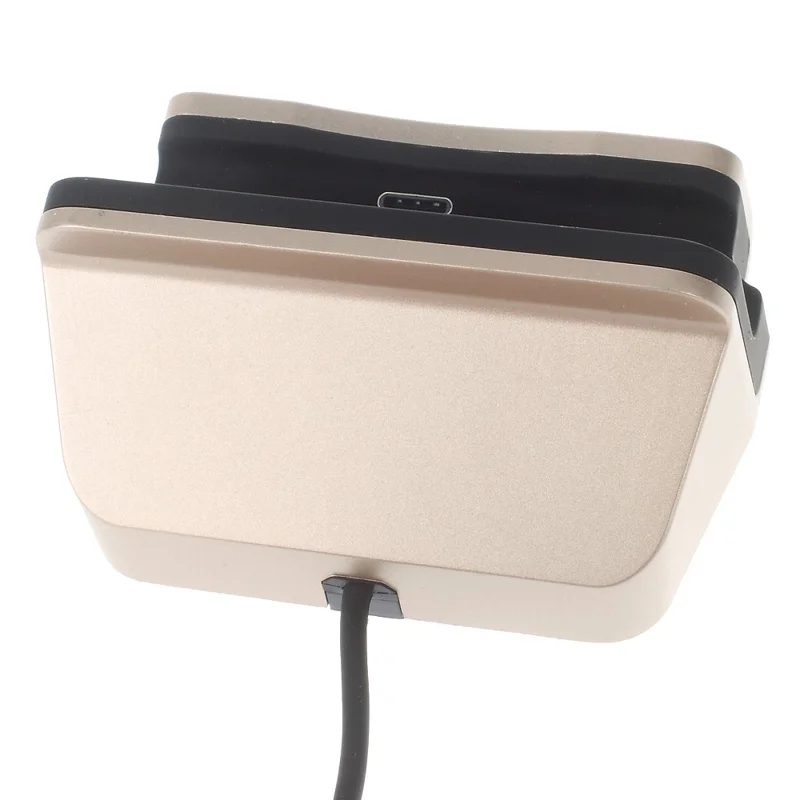 Type-C Заряда Usb-зарядка Синхронизации Cradle Dock Для OnePlus Two, Letv 1s, Huawei Nexus 6p - Цвет Золота Шампанского