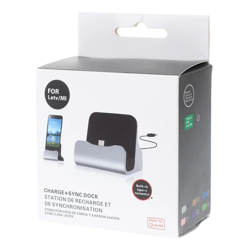 Type-C Заряда Usb-зарядка Синхронизации Cradle Dock Для OnePlus Two, Letv 1s, Huawei Nexus 6p - Цвет Золота Шампанского