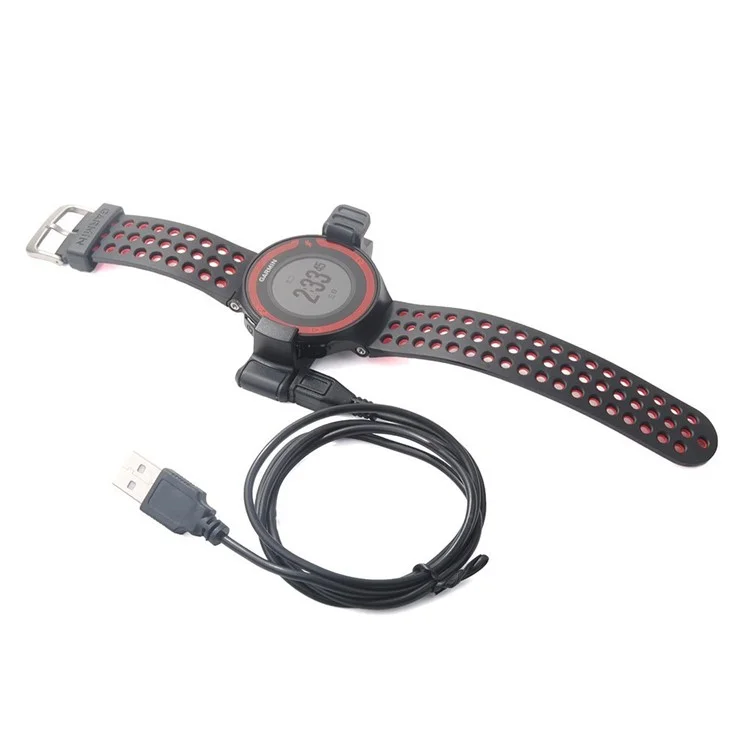 Docagem de Berço de Carregamento + Cabo USB Para Garmin Forerunner 220 Smartwatch