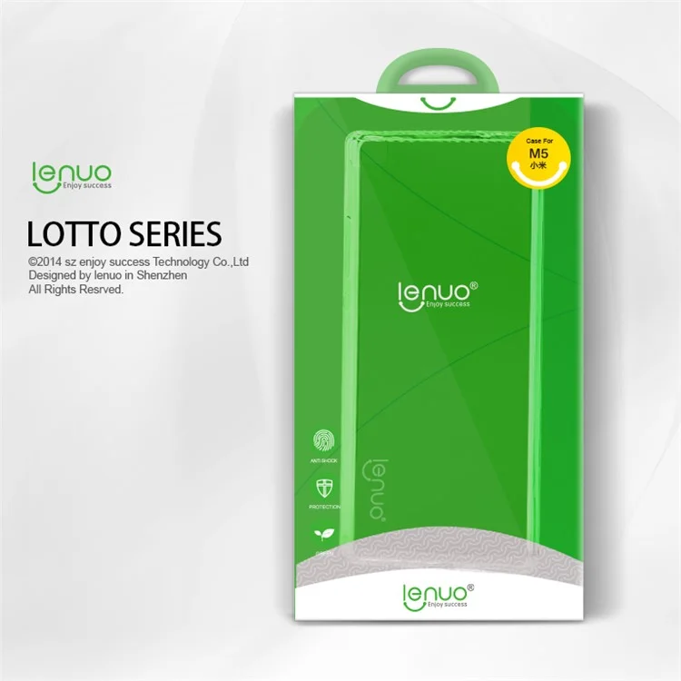 LENUO Lotto Series Slim TPU Case for Xiaomi Mi 5 - Transparent