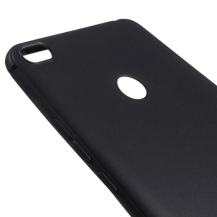 Matte Anti-scratch TPU Phone Case for Xiaomi Mi Max 2 - Black