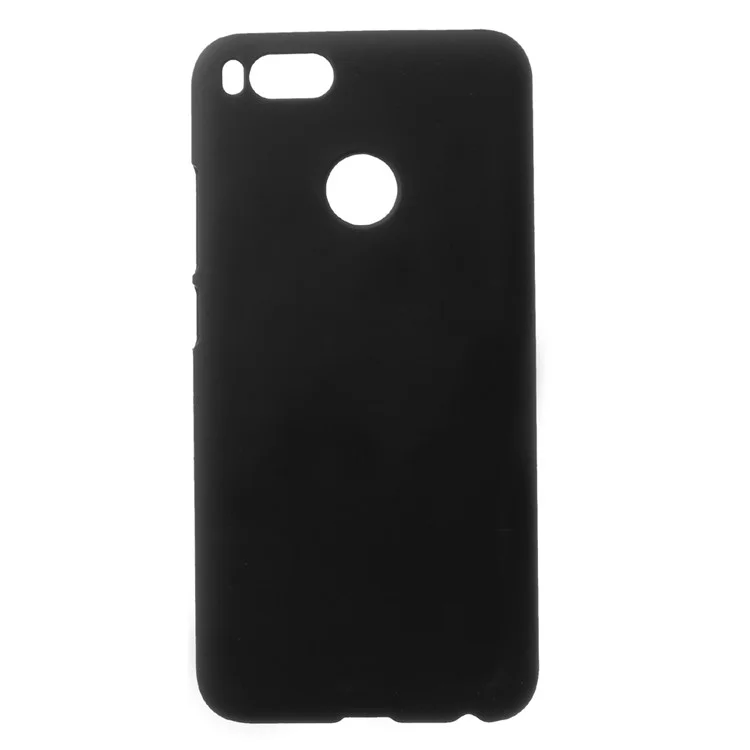 Gummierte PC-Schutzhülle für Xiaomi Mi A1 / 5X - Schwarz
