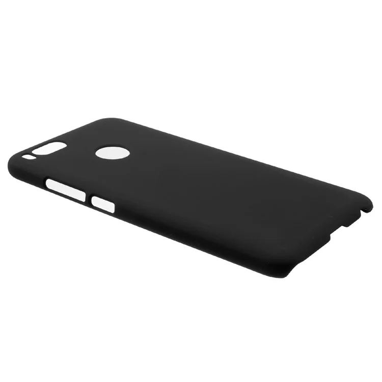 Gummierte PC-Schutzhülle für Xiaomi Mi A1 / 5X - Schwarz