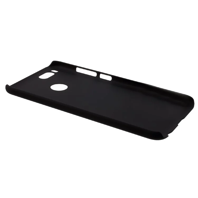 Gummierte PC-Schutzhülle für Xiaomi Mi A1 / 5X - Schwarz