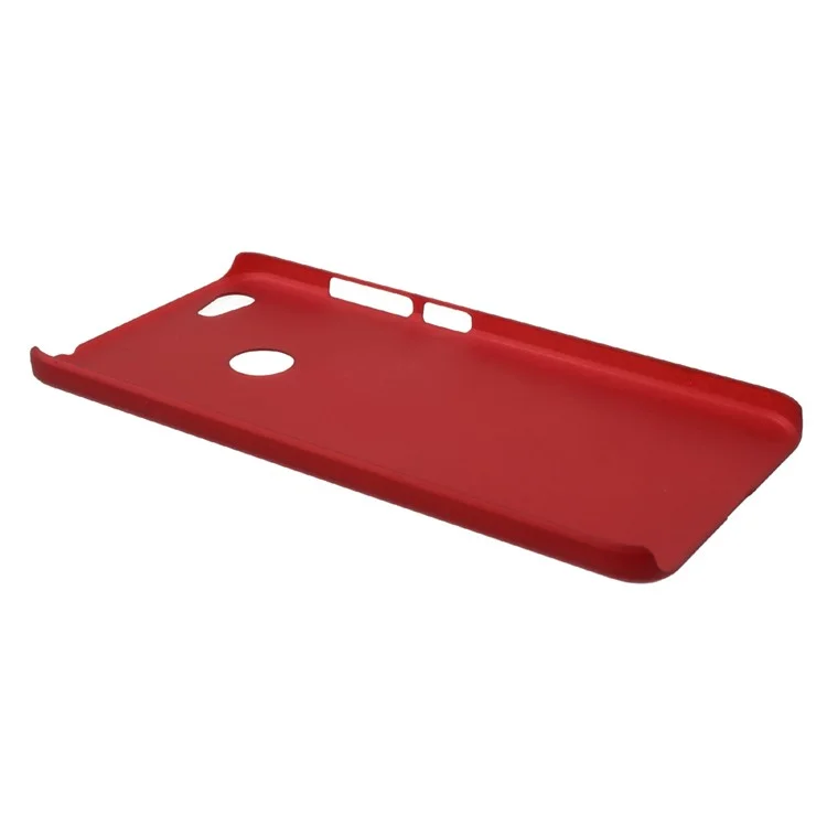 Rubberized Hard PC Case for Xiaomi Redmi Note 5A Prime / Redmi Y1 - Red