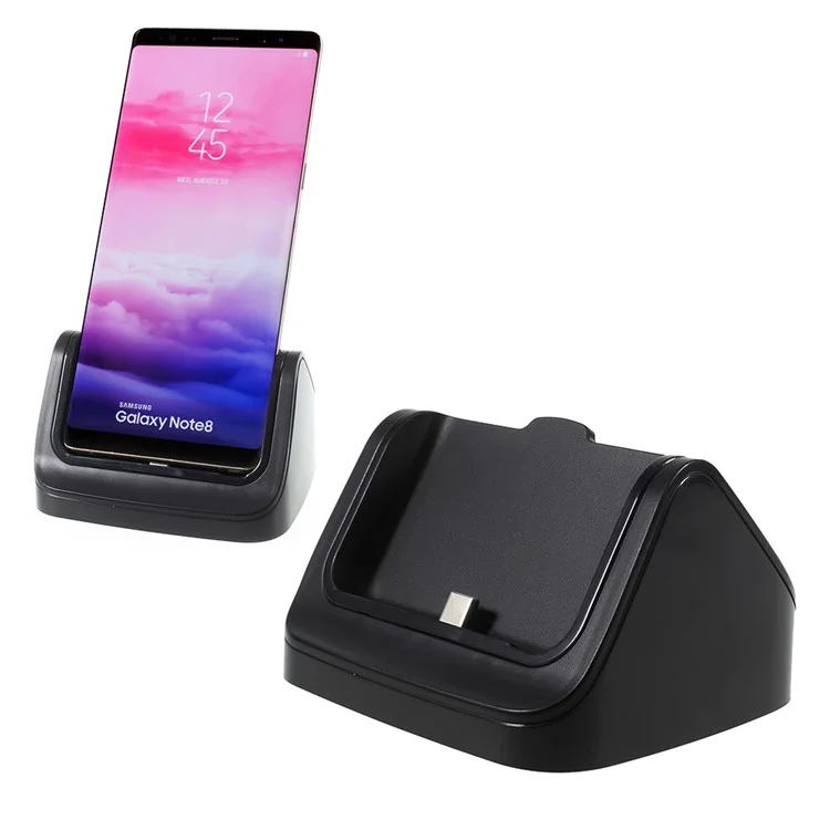 Desktop Charging Dock Cradle for Samsung Galaxy Note 8 SM-N950 - Black