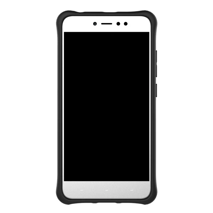 Soft TPU PC Detachable Phone Casing with Rotary Kickstand for Xiaomi Redmi Note 5A Prime / Redmi Y1 - Grey