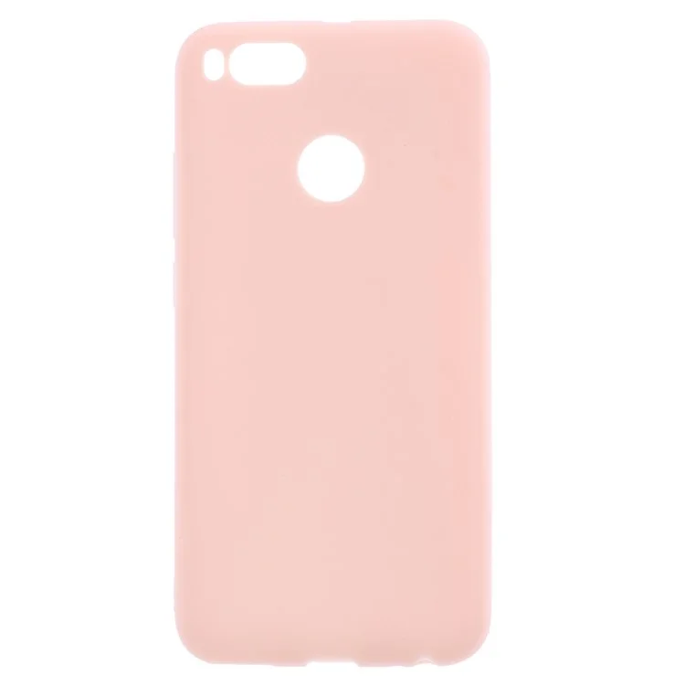 Frosted TPU Gel Case for Xiaomi Mi A1 / 5X - Pink