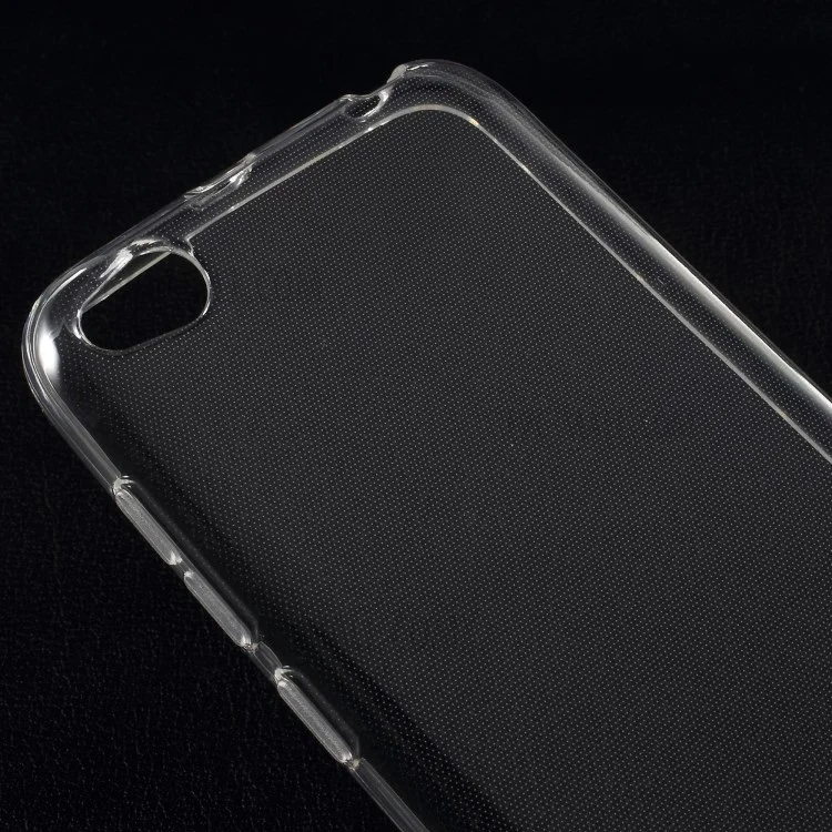 For Xiaomi Redmi 5A Clear TPU Protective Cover with Non-slip Inner - Transparent