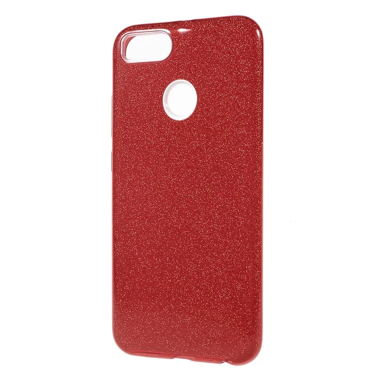 Flash Powder PC TPU Hybrid Mobile Case for Xiaomi Mi A1 / Mi 5X - Red