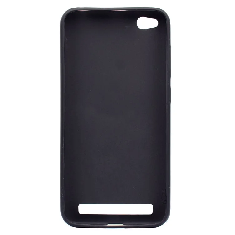 Pattern Printing TPU Mobile Phone Case for Xiaomi Redmi 5A - Blink Eyes and Do Not Touch My Phone