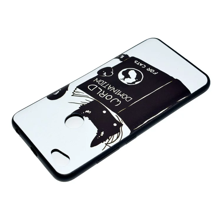 Pattern Printing TPU Case for Xiaomi Redmi Note 5A Prime / Redmi Y1 - World Domination for Cats