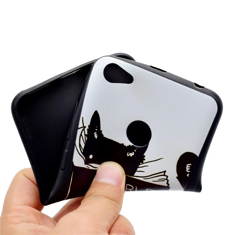 Pattern Printing TPU Case for Xiaomi Redmi Note 5A Prime / Redmi Y1 - World Domination for Cats