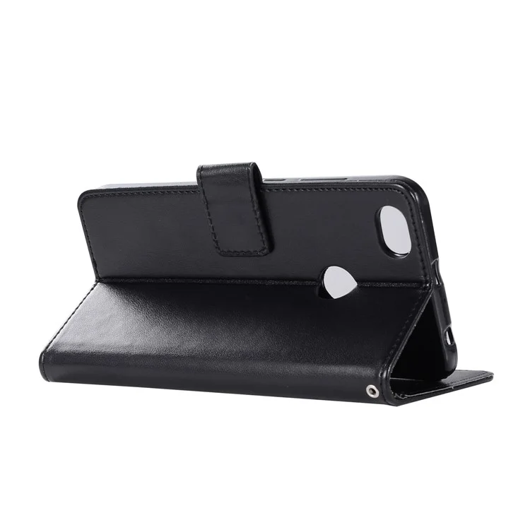 Imprint Dream Catcher Owl Magnetic Wallet PU Leather Stand Mobile Phone Case for Xiaomi Redmi Note 5A Prime / Redmi Y1 - Black