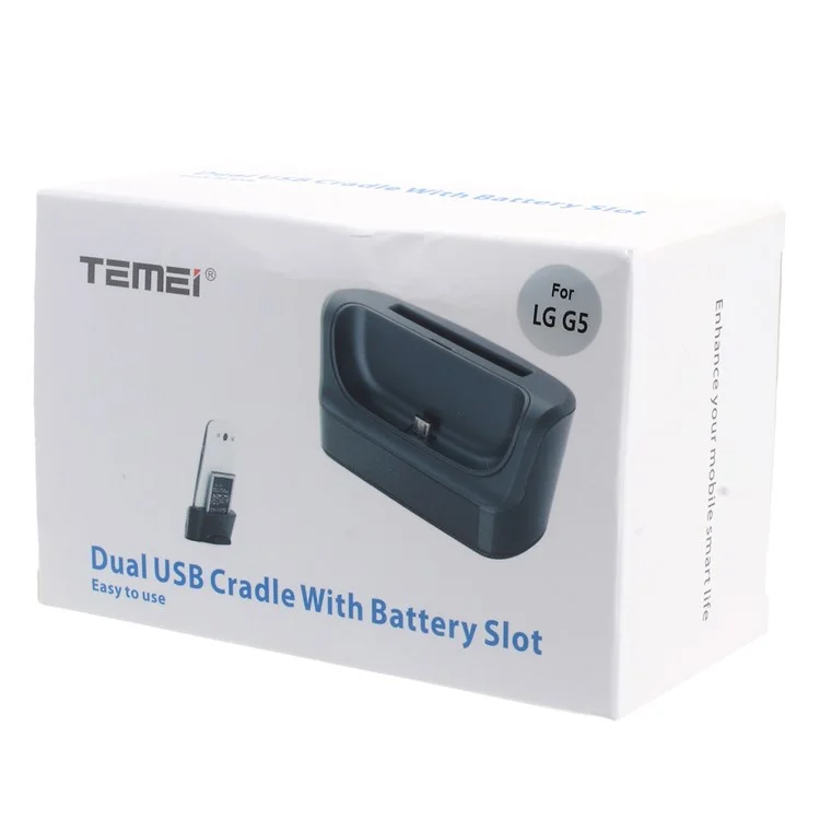 Desktop Sync Charging Dock Cradle with Battery Slot for LG G5 / G5 SE