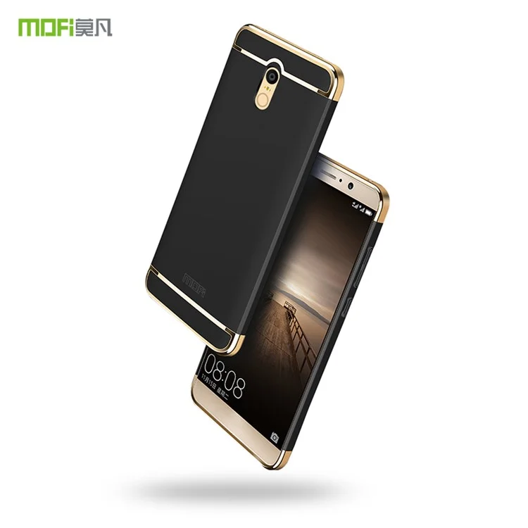 MOFI Guard Series Detachable 3-in-1 Electroplating Plastic Hard Case for Xiaomi Redmi 5 - Black