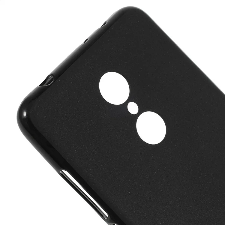 50PCS/Set Matte Pudding Soft TPU Back Case for Xiaomi Redmi 5 - Black