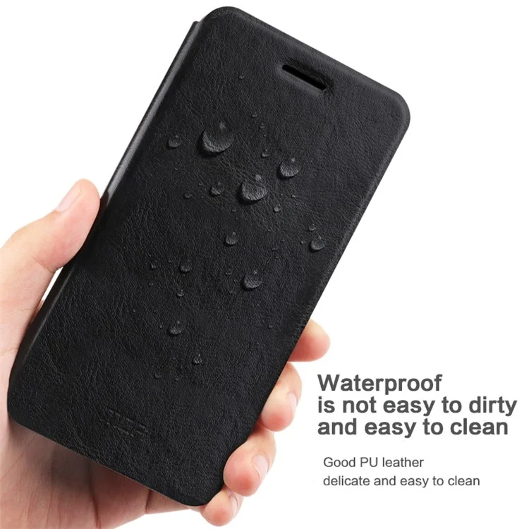 MOFI Rui Series Leather Stand Case for Xiaomi Redmi 5A - Black
