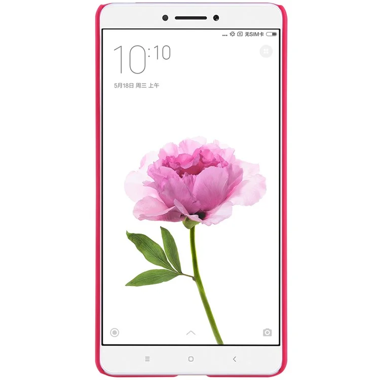 NILLKIN Super Frosted Shield Hard PC Case for Xiaomi Mi Max - Red