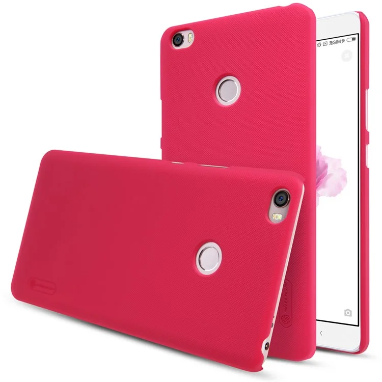 NILLKIN Super Frosted Shield Hard PC Case for Xiaomi Mi Max - Red