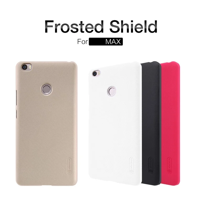 NILLKIN Super Frosted Shield Hard PC Case for Xiaomi Mi Max - Red