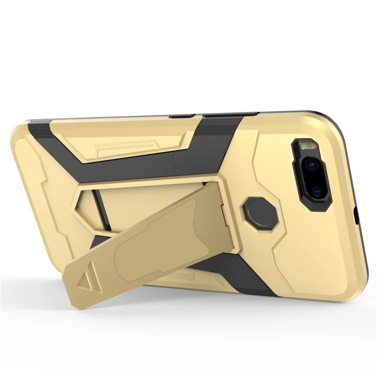 Armor PC + TPU Hybrid Kickstand Cell Phone Case for Xiaomi Mi A1/5X - Gold