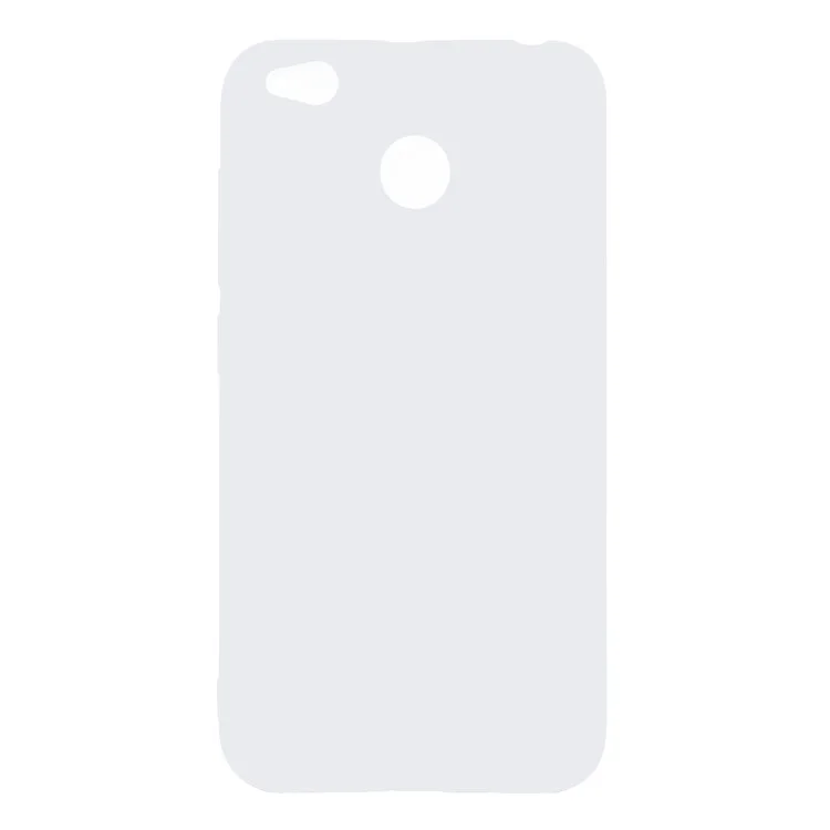 Soft Frosted TPU Cell Phone Cover for Xiaomi Redmi 4X - White