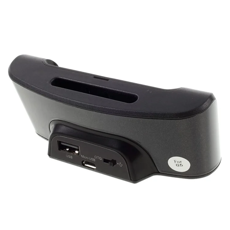 Desktop OTG Sync Charging Dock Cradle for LG G5 / G5 SE - Black