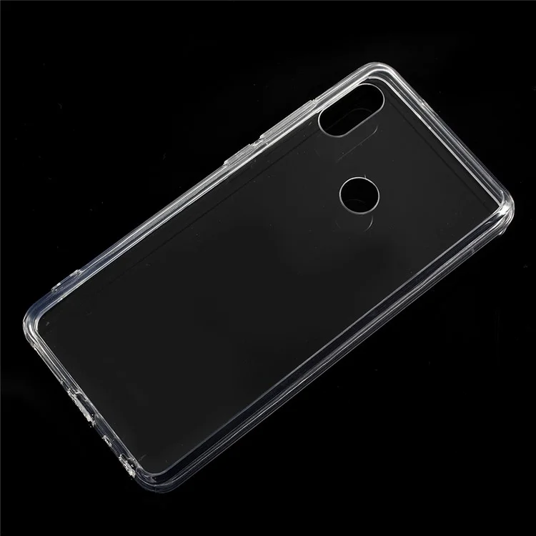 Crystal Clear Acrylic + Flexible TPU Hybrid Back Case for Xiaomi Redmi Note 5 Pro (Dual Camera) / Redmi Note 5 (China)