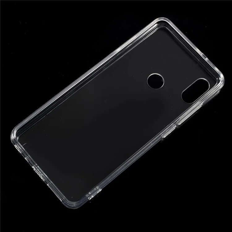 Crystal Clear Acrylic + Flexible TPU Hybrid Back Case for Xiaomi Redmi Note 5 Pro (Dual Camera) / Redmi Note 5 (China)
