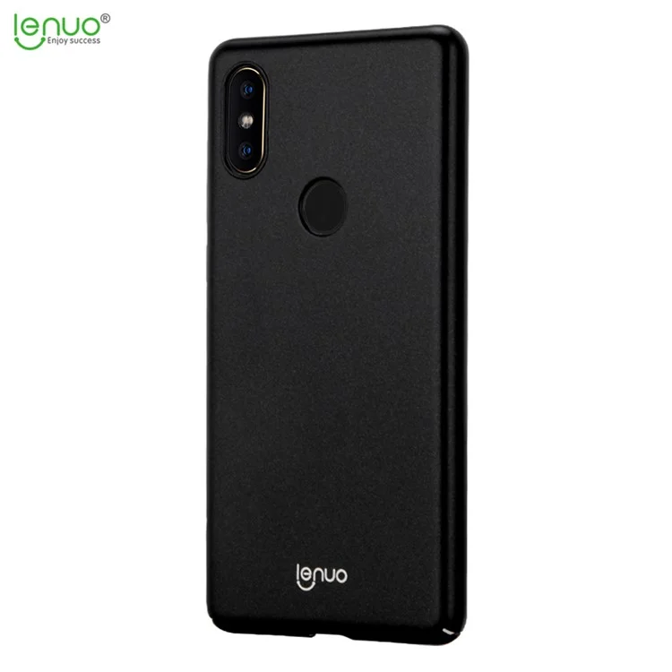 LENUO Leshield Series Silky Touch Hard Mobile Phone Case for Xiaomi Mi Mix 2s - Black