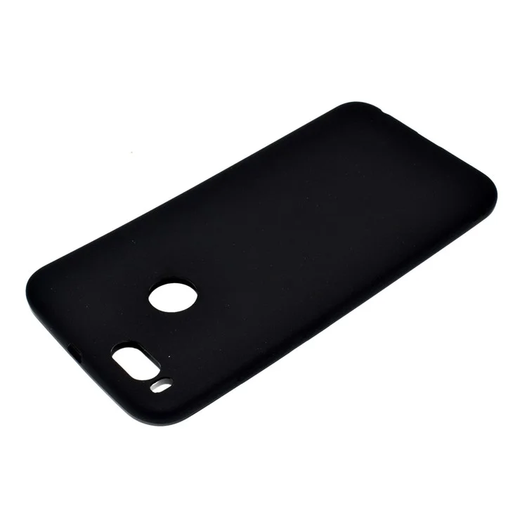 Soft Matte TPU Cell Phone Case for Xiaomi Mi A1 / 5X - Black