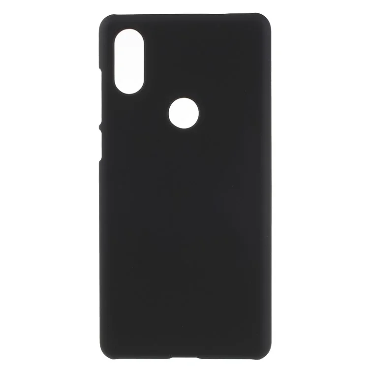 Rubberized PC Hard Shell for Xiaomi Mi Mix 2s - Black