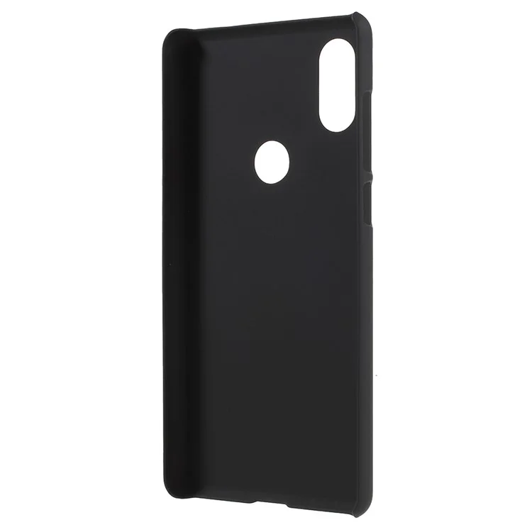 Rubberized PC Hard Shell for Xiaomi Mi Mix 2s - Black