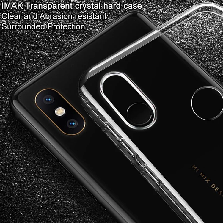 IMAK Crystal Case II Pro Scratch-resistant Hard Plastic Case for Xiaomi Mi Mix 2s
