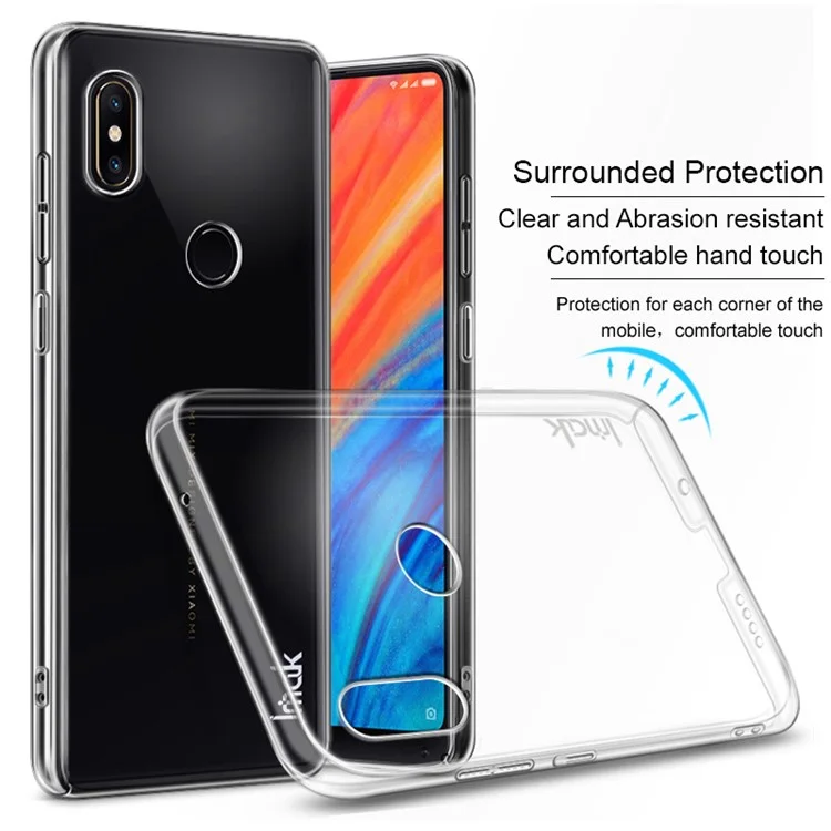 IMAK Crystal Case II Pro Scratch-resistant Hard Plastic Case for Xiaomi Mi Mix 2s