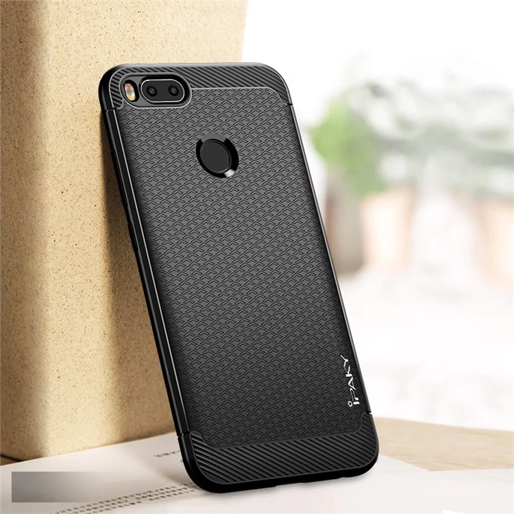 IPAKY Anti-shocking TPU Protection Mobile Phone Case for Xiaomi Mi A1 / Mi 5X - Black