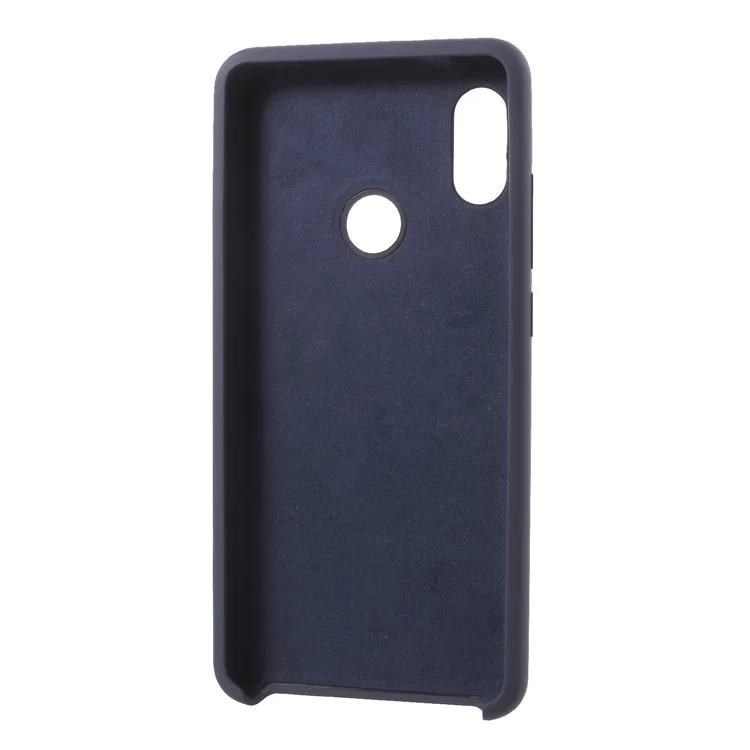 Rubber Coating TPU Mobile Phone Case for Xiaomi Redmi Note 5 Pro (Dual Camera) / Redmi Note 5 (China) - Dark Blue