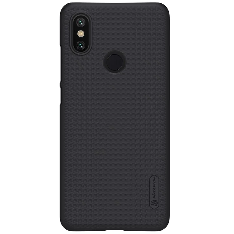 NILLKIN Super Frosted Shield PC Phone Case + Screen Protector for Xiaomi Mi A2 / Mi 6X - Black