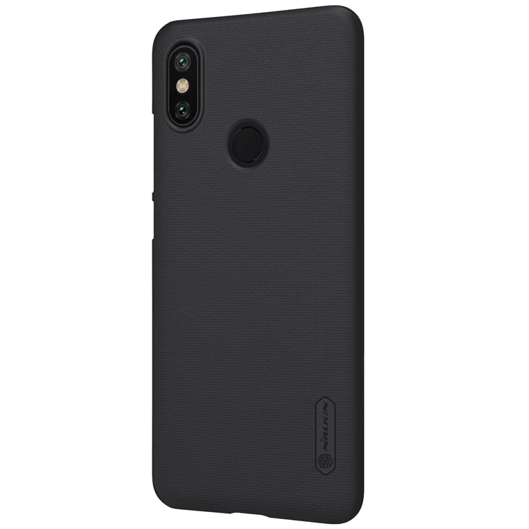 NILLKIN Super Frosted Shield PC Phone Case + Screen Protector for Xiaomi Mi A2 / Mi 6X - Black
