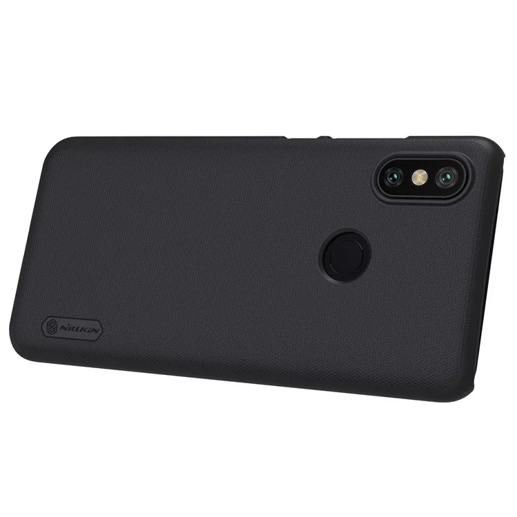 NILLKIN Super Frosted Shield PC Phone Case + Screen Protector for Xiaomi Mi A2 / Mi 6X - Black