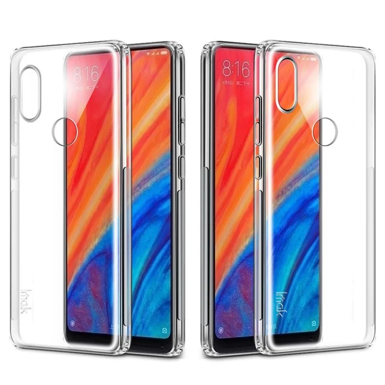 IMAK Anti-drop TPU Protection Mobile Phone Shell + Screen Protector for Xiaomi Mi Mix 2s