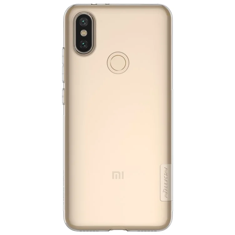 NILLKIN Nature 0.6mm Soft TPU Phone Case for Xiaomi Mi A2 / Mi 6X - Transparent