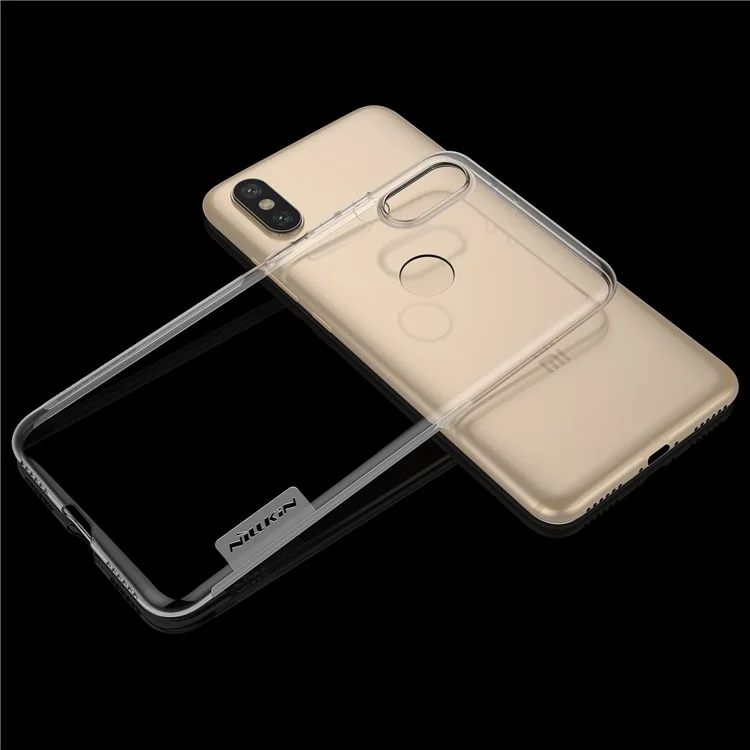 NILLKIN Nature 0.6mm Soft TPU Phone Case for Xiaomi Mi A2 / Mi 6X - Transparent