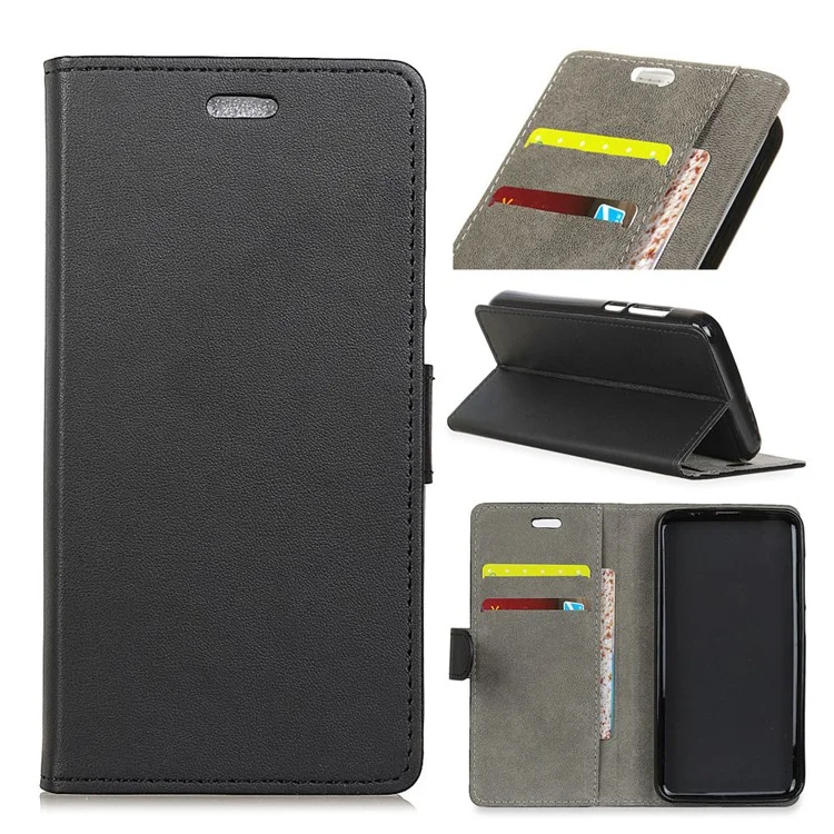 Wallet Leather Stand Case for Xiaomi Black Shark - Black