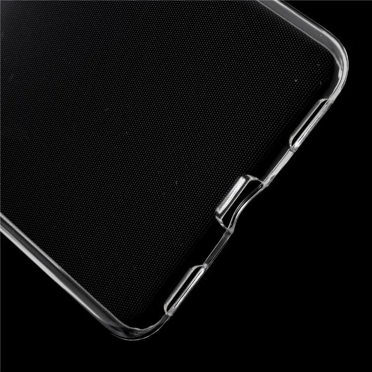 Clear Soft TPU Gel Case with Non-slip Inner for Xiaomi Mi Max 3 - Transparent