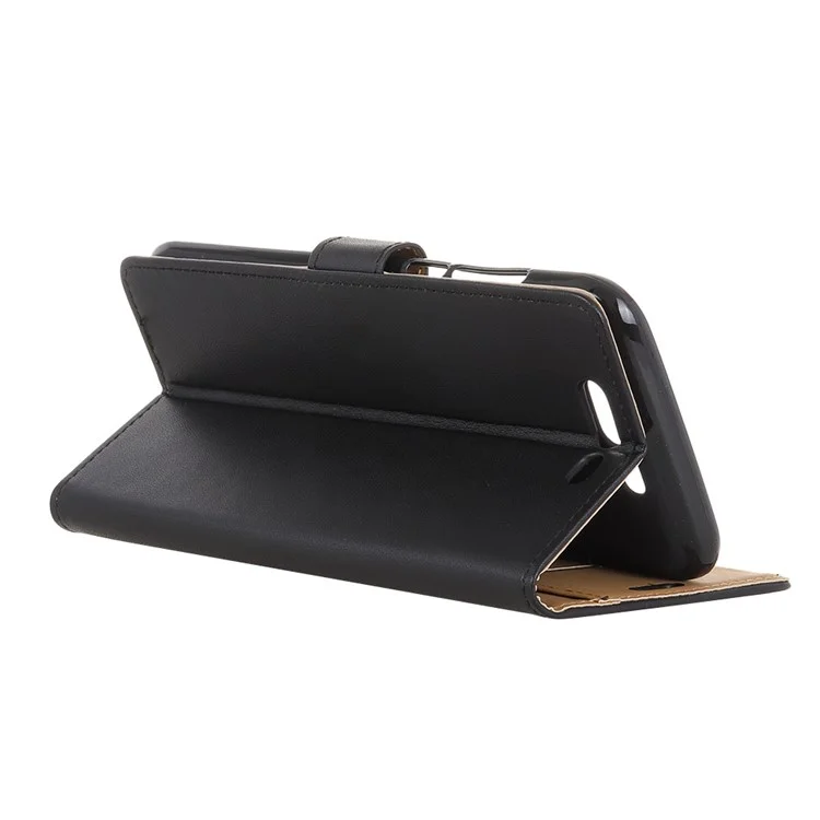 Wallet Stand Flip PU Leather Phone Cover for Xiaomi Black Shark - Black
